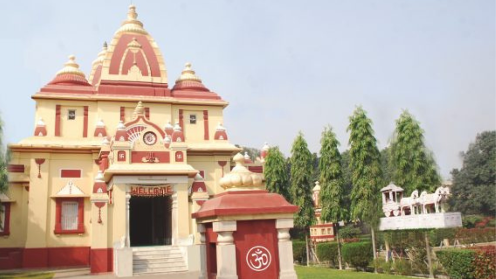 A view of Birla Mandir, featured among the best historical places in Kurukshetra.