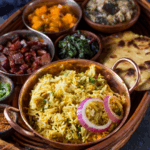 Experience traditional meals in Kurukshetra that blend simple, wholesome ingredients with robust spices native to Haryana.