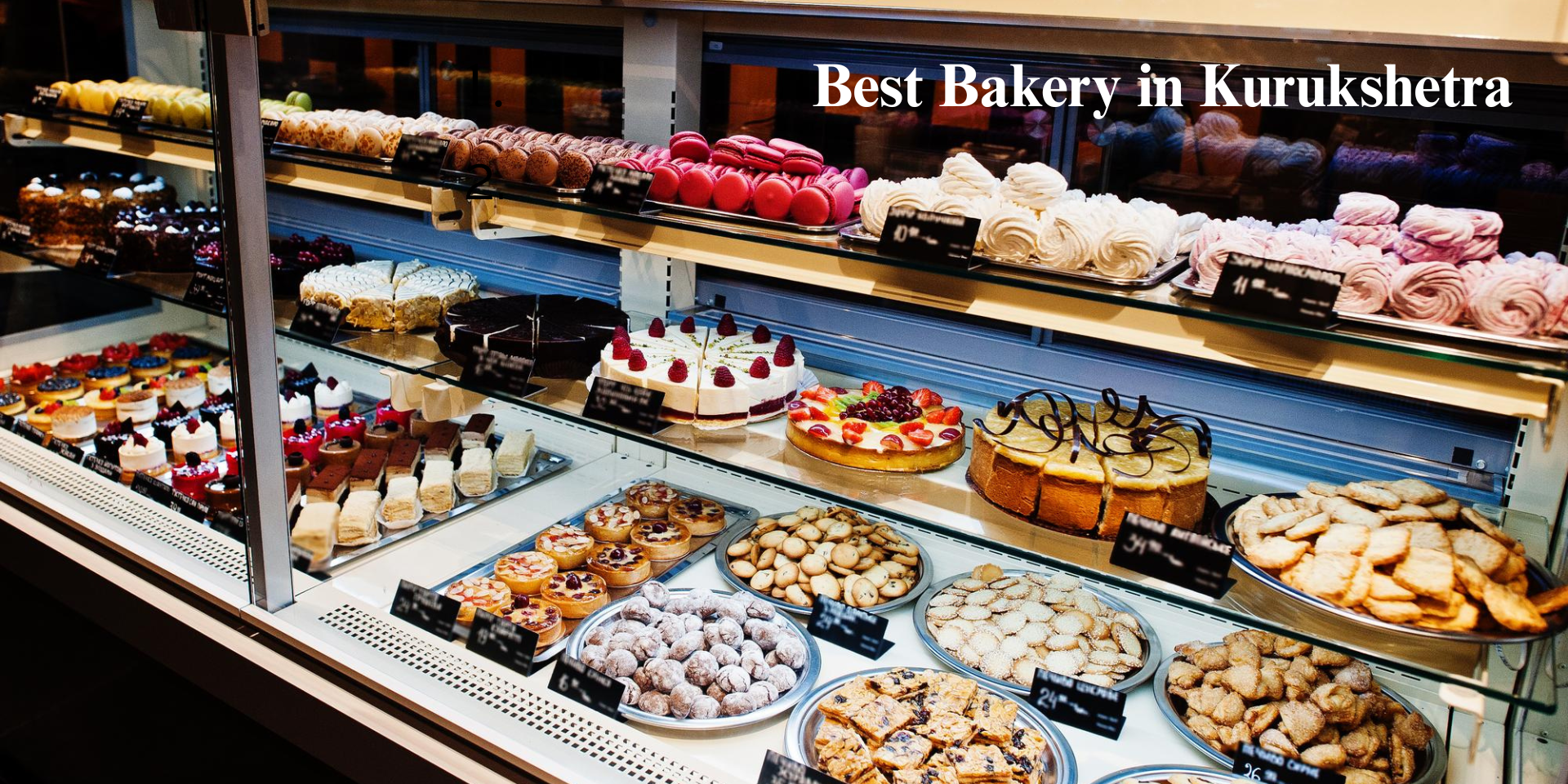 Best Bakery in Kurukshetra: Top 8 Places for Cakes, Pastries & Snacks
